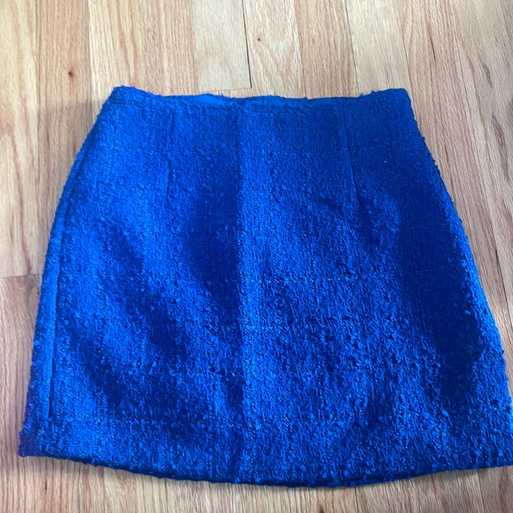 NWT navy blue Abercrombie skort